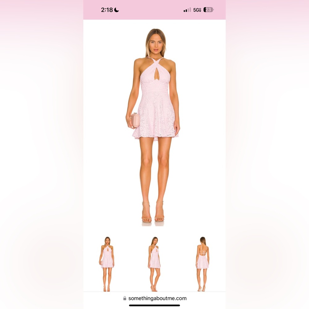 For Love and Lemons Carmela Mini Dress